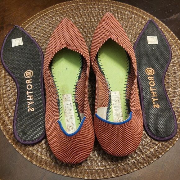 Rothy’s Rose Double Stitch Point 7.5 - Picture 6 of 8